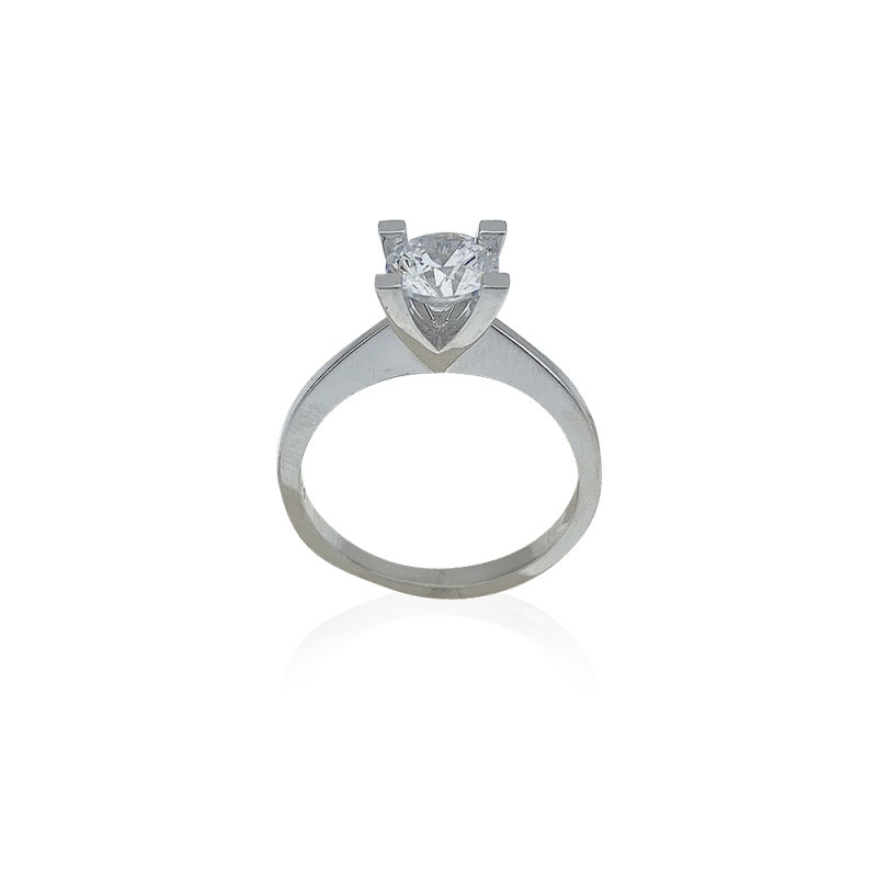 0.84 Carat Solitaire Ring - 2