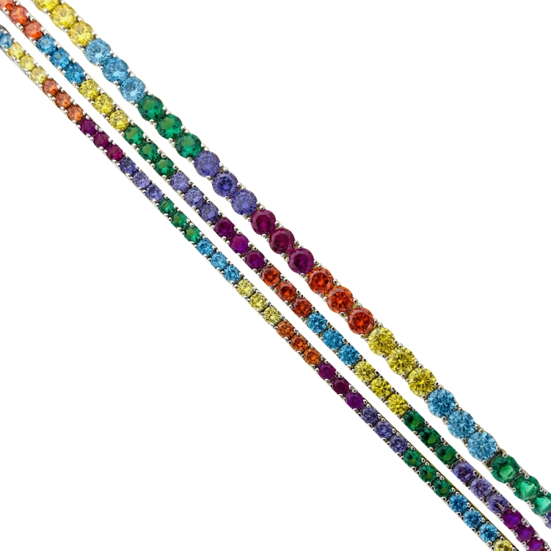 2.5 mm Colorful Waterway Bracelet