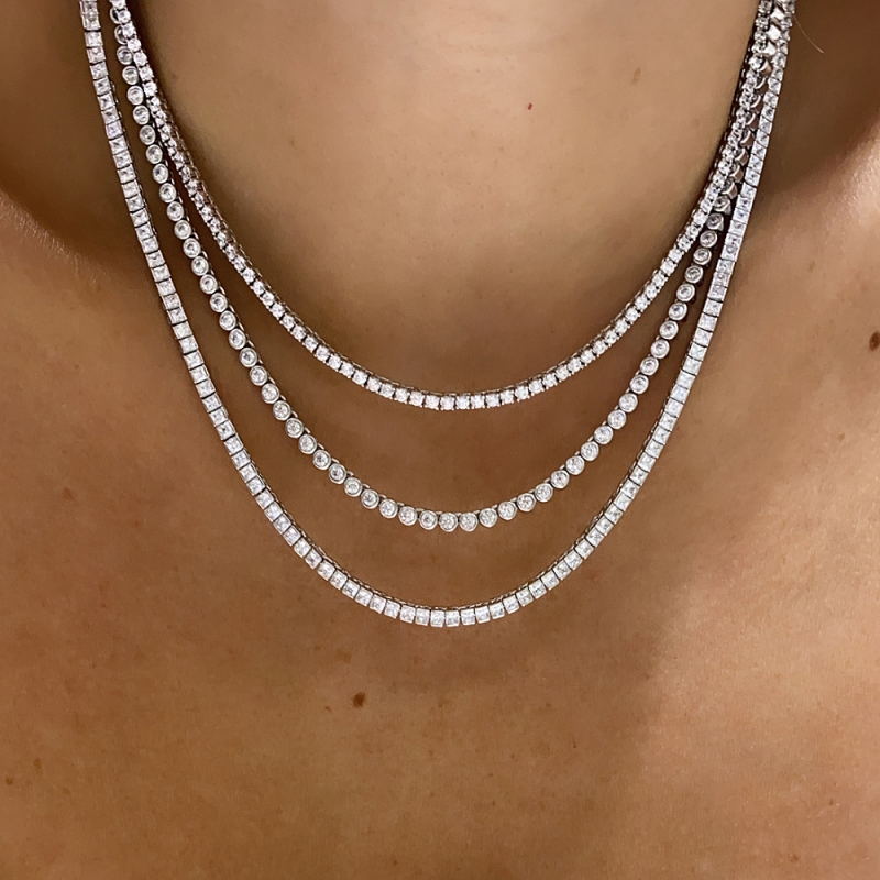 2 mm Water Necklace - 4