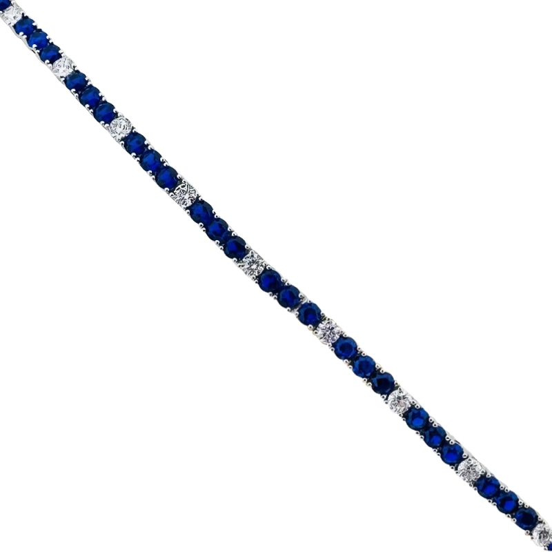 3.5 MM Navy Blue Waterway Bracelet
