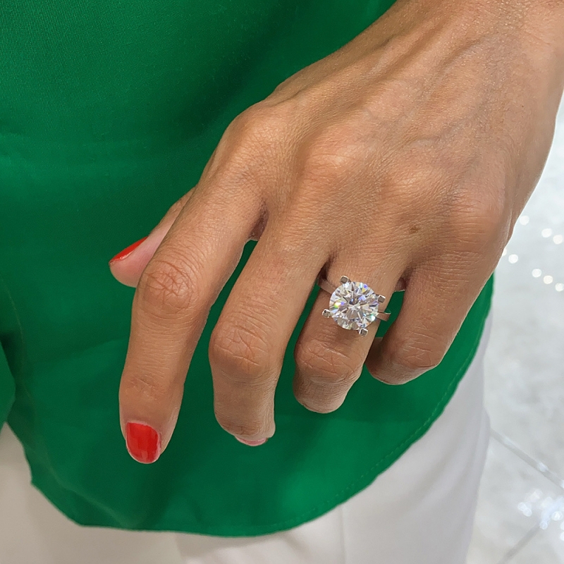 5 Carat Solitaire Ring - 3