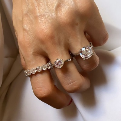 Five carat discount diamond ring