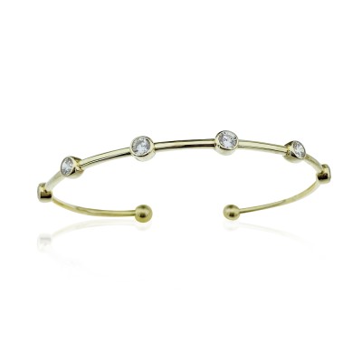 by Eda Çetin - Adjustable Row Stone Bracelet