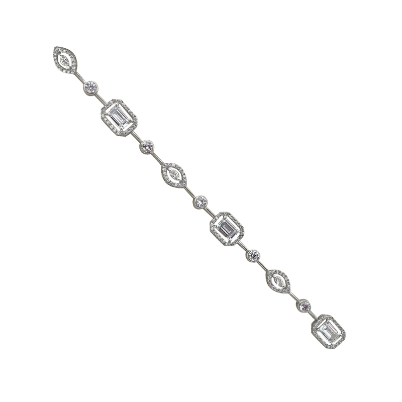  Amber Baguette Bracelet - 4