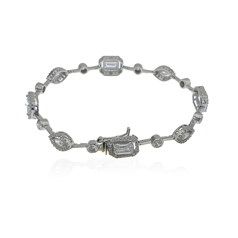  Amber Baguette Bracelet - 7