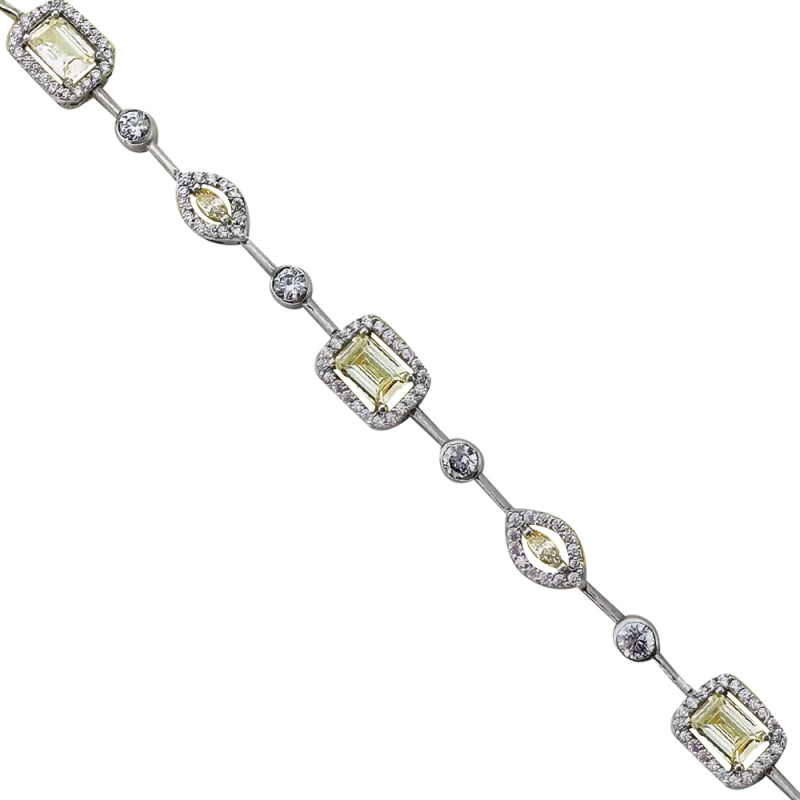  Amber Baguette Bracelet - 2