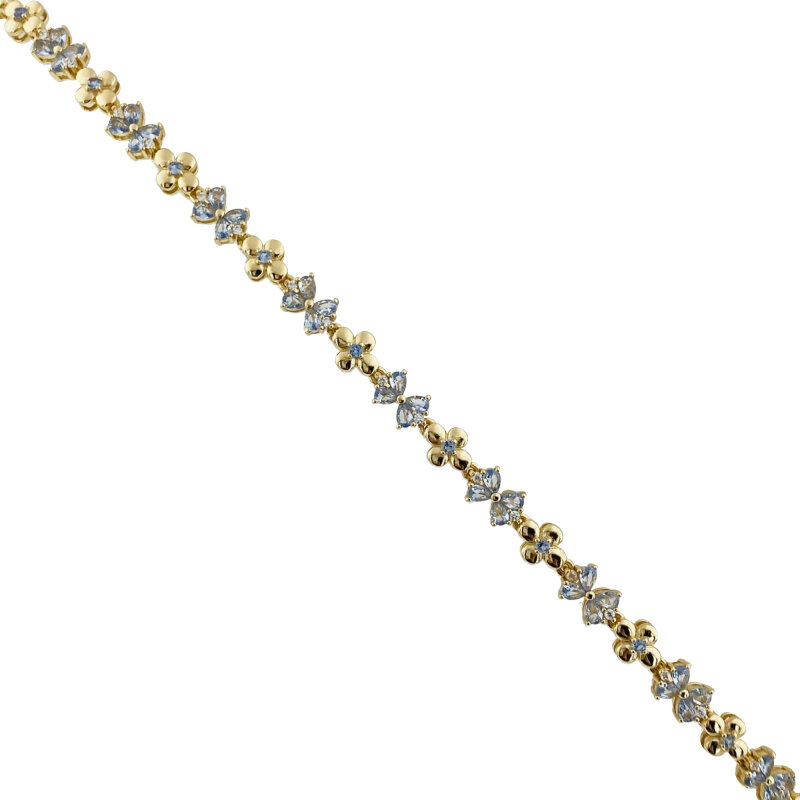 Aqua Bow Italian Bracelet - 1