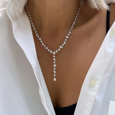 byEdaÇetin - Asymmetric Pendant Necklace (1)