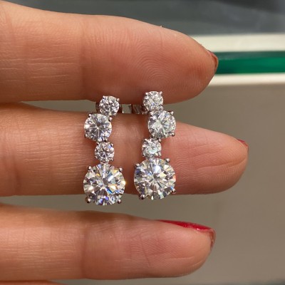 by Eda Çetin - Asymmetrical Drained Earrings (1)
