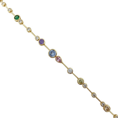 Auric Colorful Italian Bracelet - by Eda Çetin