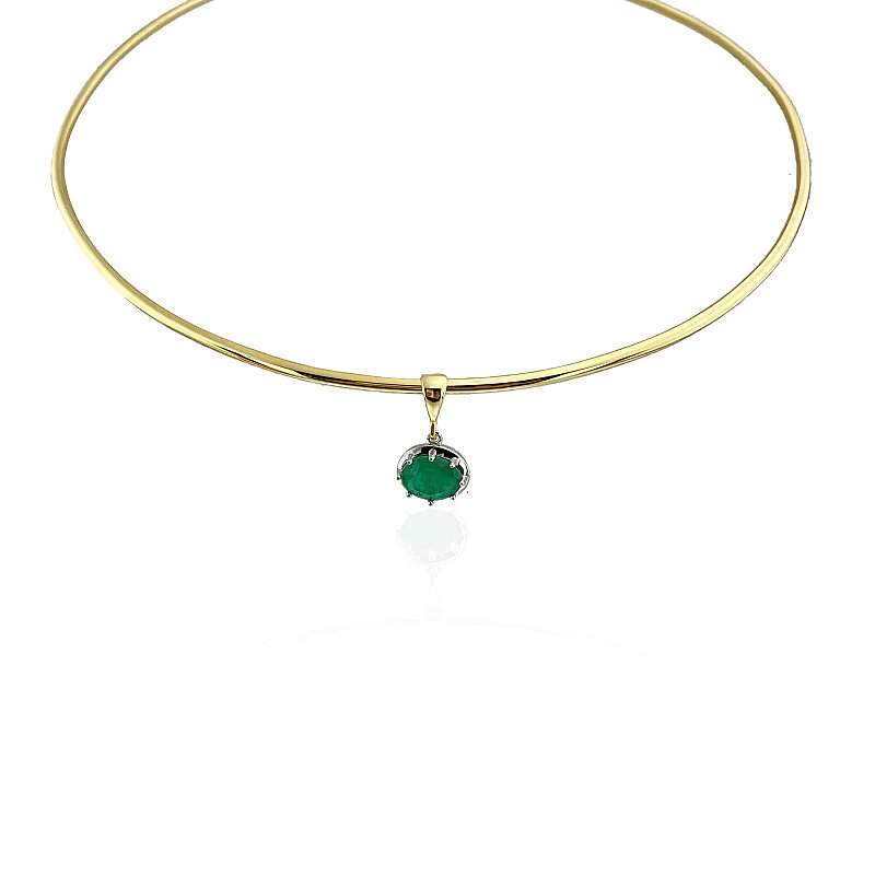Aventurine Collar Necklace - 1