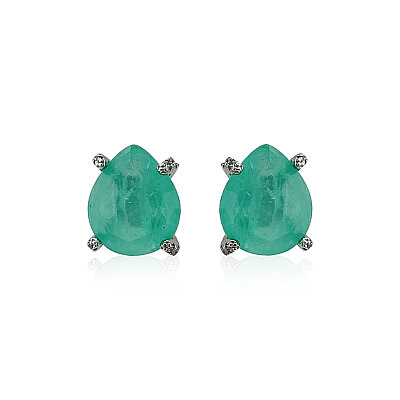 Aventurine Drop Earrings - by Eda Çetin