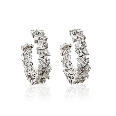 byEdaÇetin - Barbara Hoop Earrings