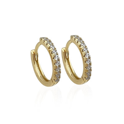 Basic Mini Hoop Earrings - by Eda Çetin
