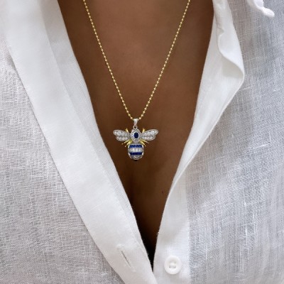 Bee Necklace - Thumbnail