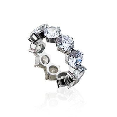 byEdaÇetin - Big Form Diamond Mounting Full Ring