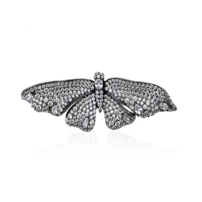 Black Butterfly Broş - by Eda Çetin