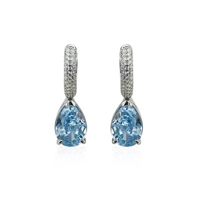 by Eda Çetin - Blue Drop Earring