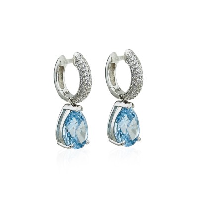 by Eda Çetin - Blue Drop Earring (1)