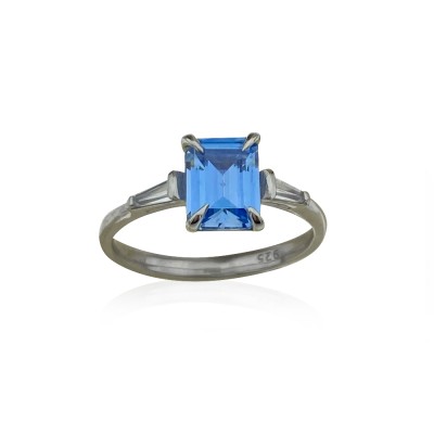 byEdaÇetin - Blue Princess Ring