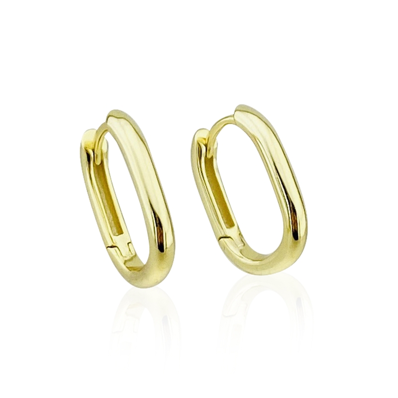 Booby U Hoop Earrings
