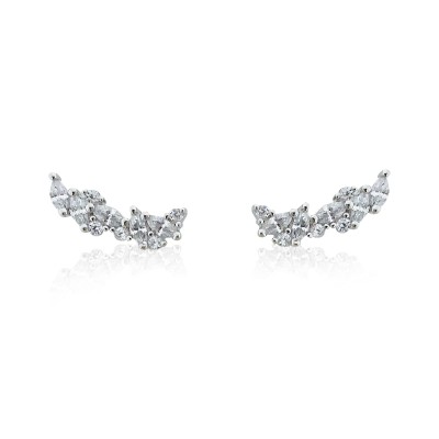 Broken Baguette Earrings