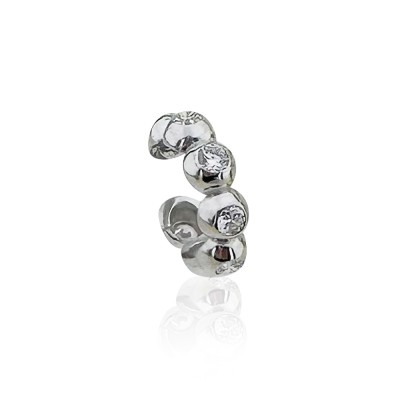 byEdaÇetin - Bubble Stone Cartilage Earring