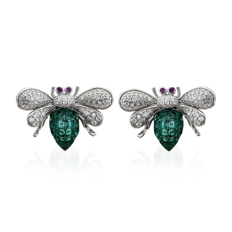 Bumble Bee Earrings - 2