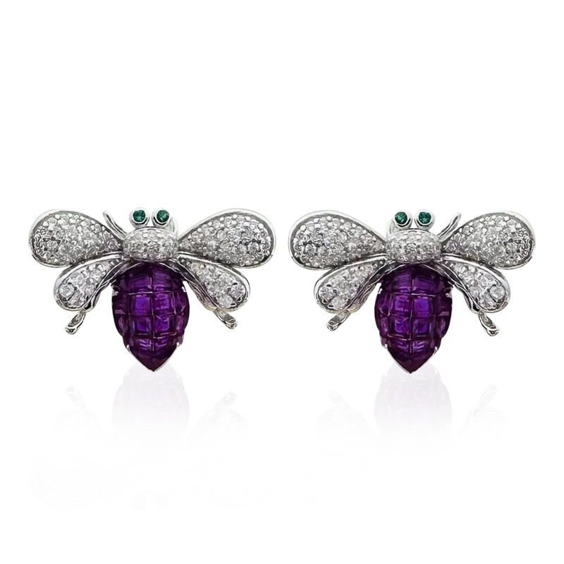 Bumble Bee Earrings - 3