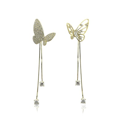 byEdaÇetin - Butterfly Pendant Earrings