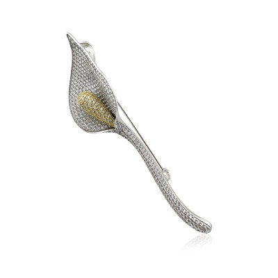 Calla Lily Brooch - by Eda Çetin