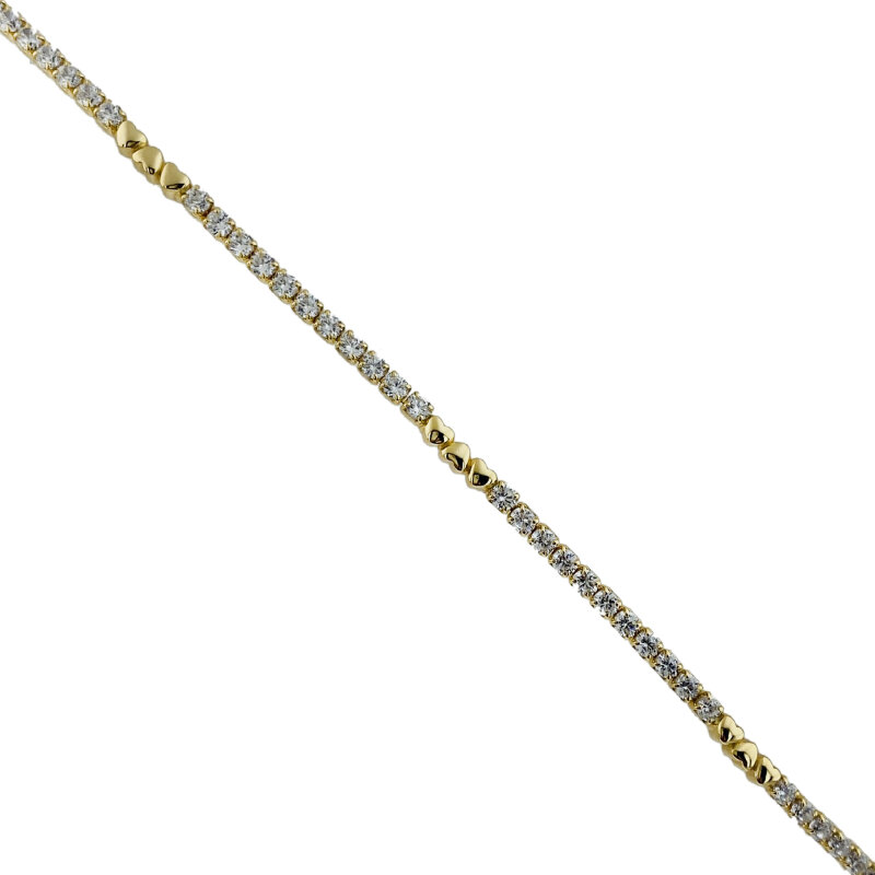 Cally Heart Detail Italian Bracelet - 1