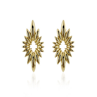 Canna Italian Earrings - by Eda Çetin