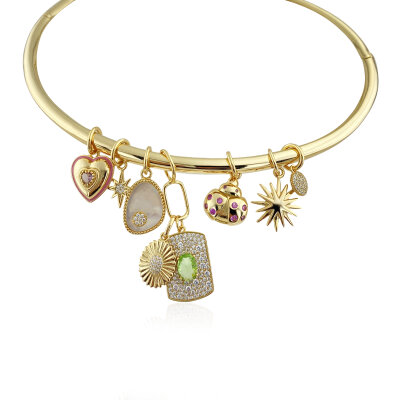 Charm Collar Necklace - by Eda Çetin