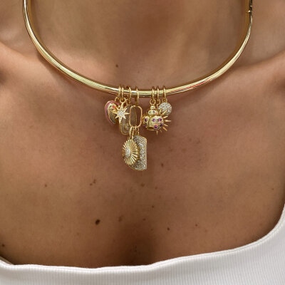 Charm Collar Necklace - by Eda Çetin