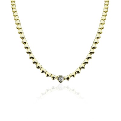by Eda Çetin - Chole Heart Necklace