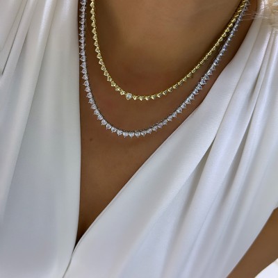 Chole Heart Necklace - Thumbnail