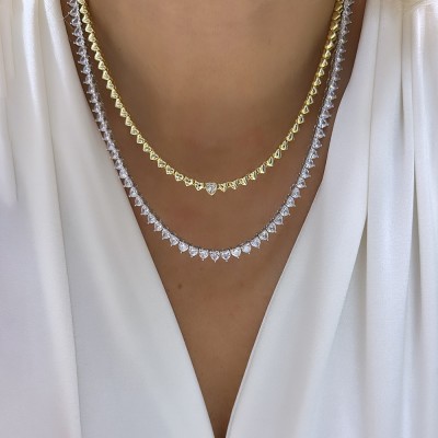 Chole Heart Necklace - Thumbnail