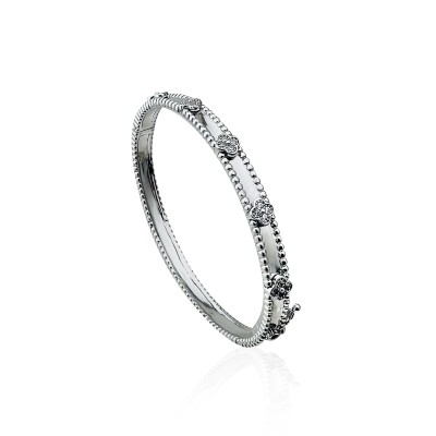 by Eda Çetin - Clarity Stone Detailed Handcuffs