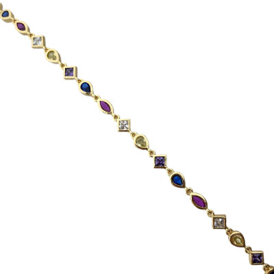 Colorful Asymmetrical Bracelet - by Eda Çetin