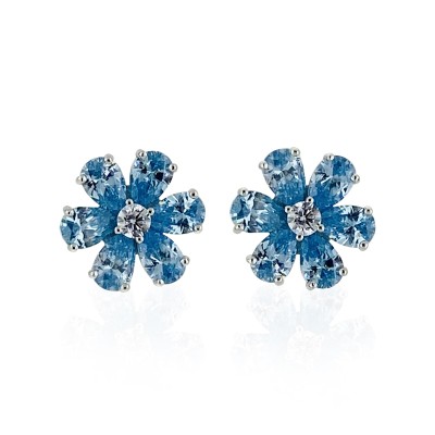 by Eda Çetin - Colorful Clover Earrings