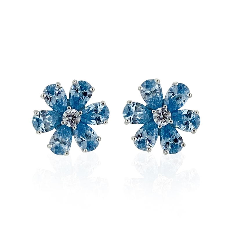 Colorful Clover Earrings
