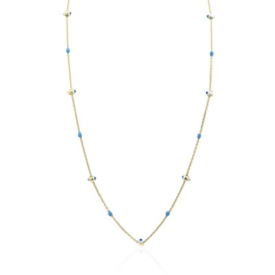byEdaÇetin - Colorful Enamel Long Necklace (1)