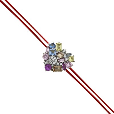 byEdaÇetin - Colorful Heart Rope Bracelet