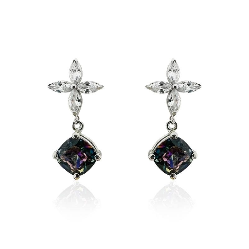 Colorful Marquise Earrings - 5