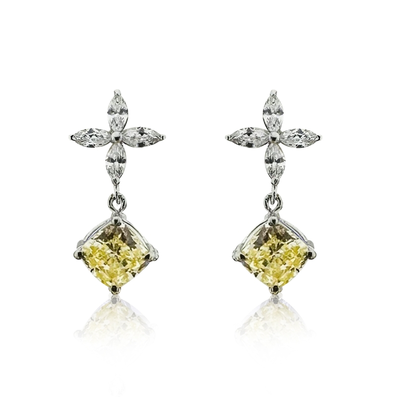 Colorful Marquise Earrings - 4