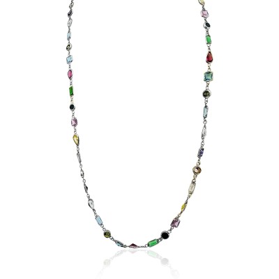 byEdaÇetin - Colorful Stone Necklace