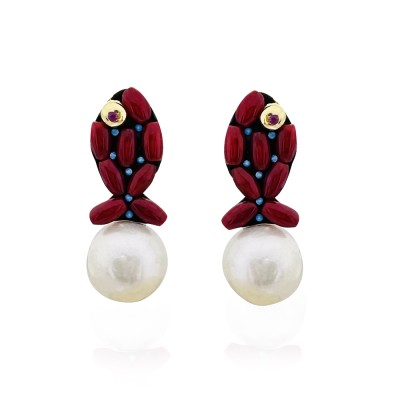 Coral Fish Collection Earrings