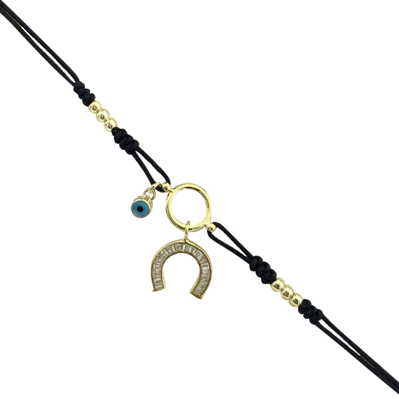 Corded Horseshoe Bracelet - 3