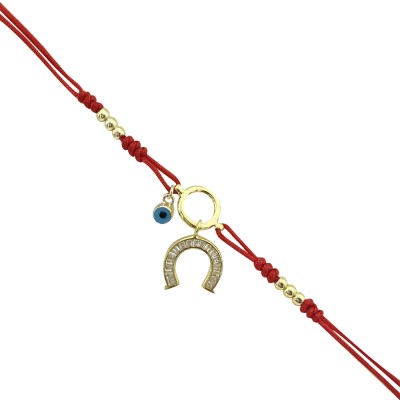 byEdaÇetin - Corded Horseshoe Bracelet